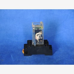 Omron  MY4N-CR Relay with Base 200/220 VAC